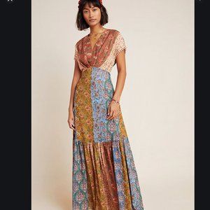 Anthropologie Angelica Maxi Dress